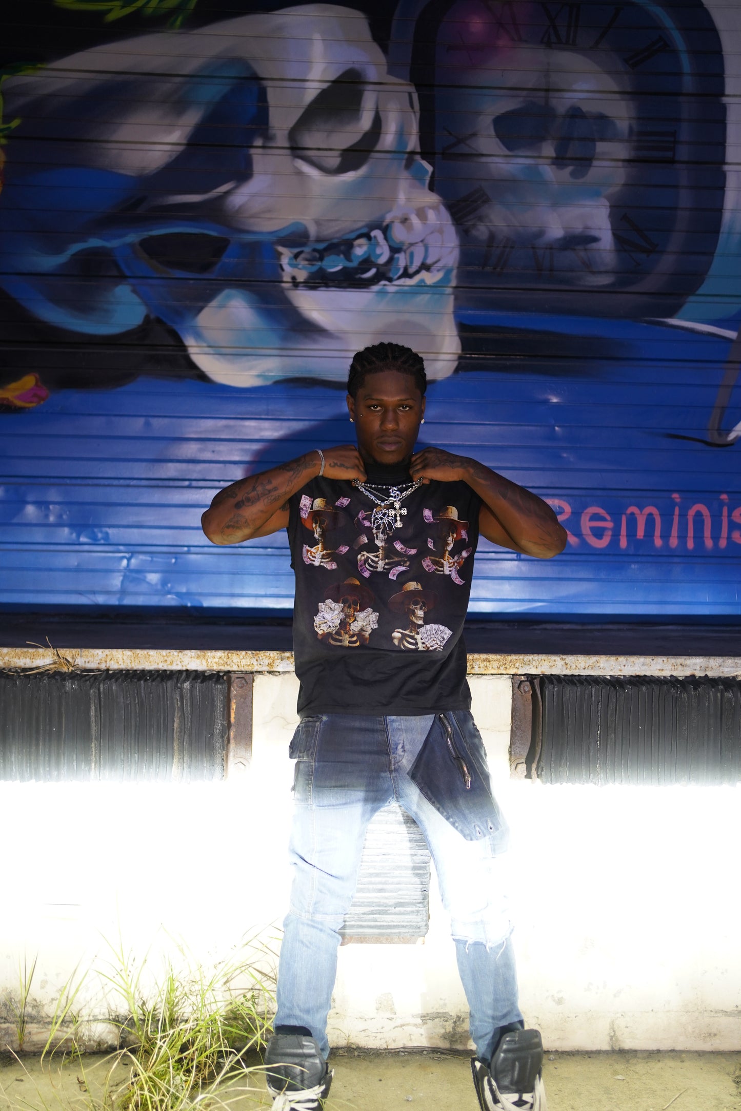 WORLD WIDE STUNNA SLEVLESS TEE