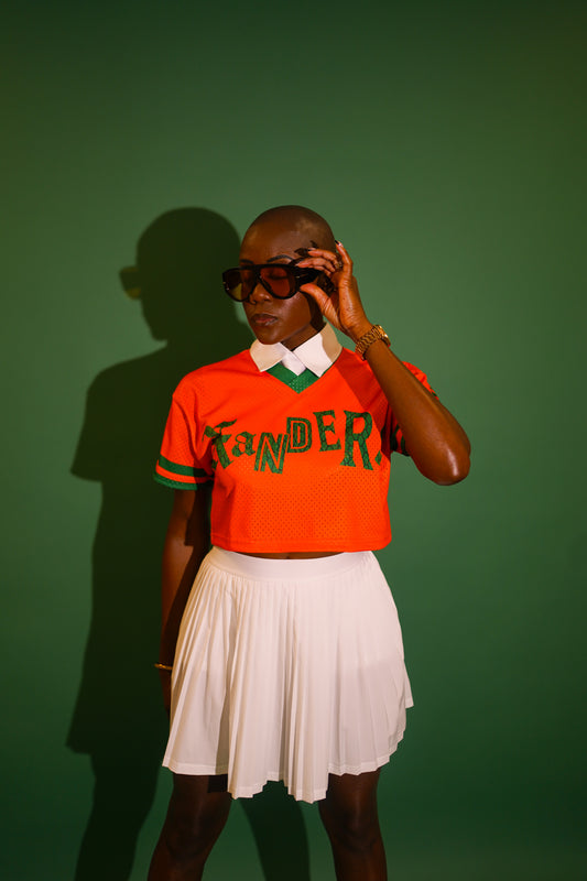 FAMU I LOVE THEE CROPPED BASEBALL JERSEY