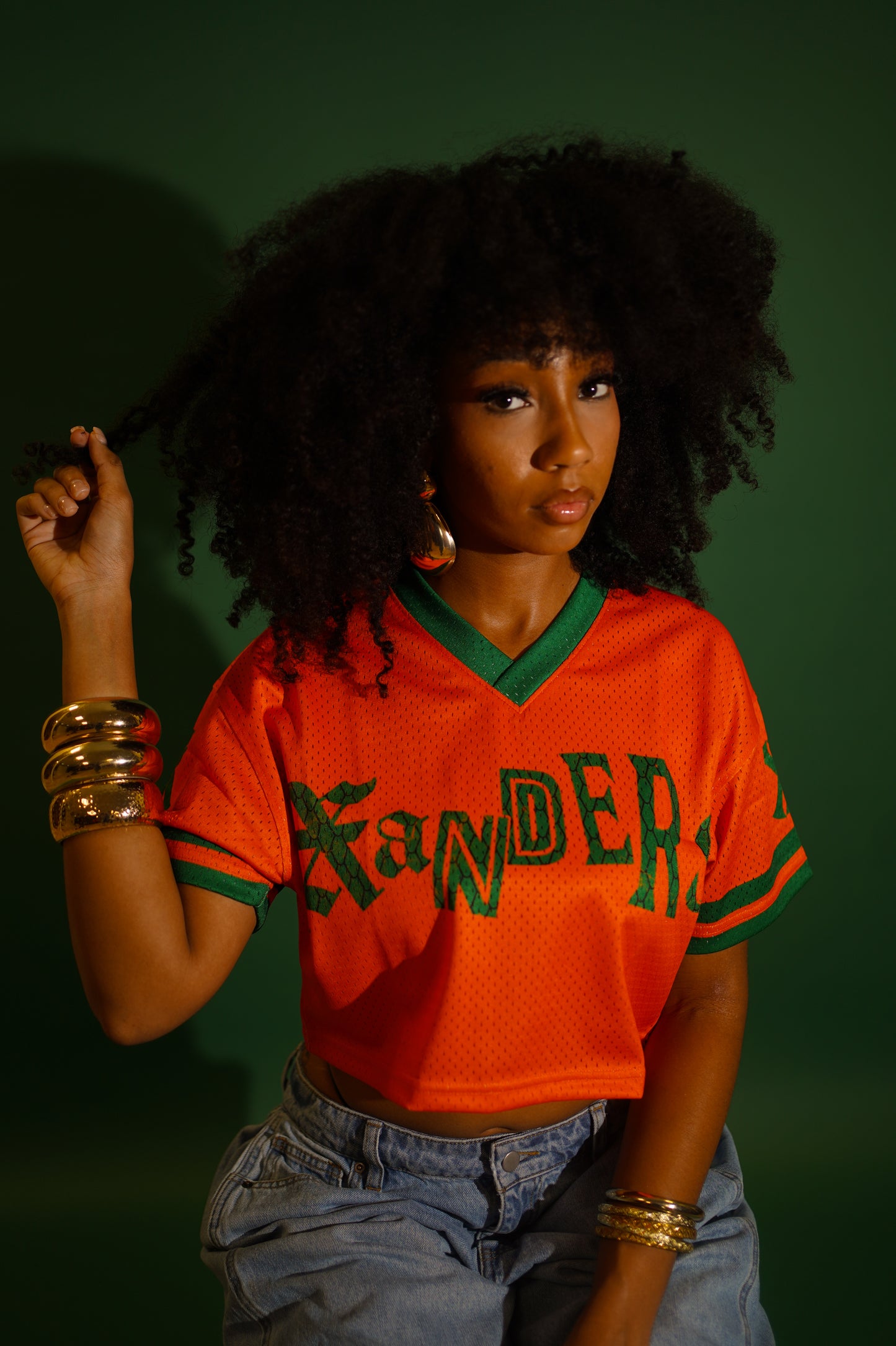 FAMU I LOVE THEE CROPPED BASEBALL JERSEY