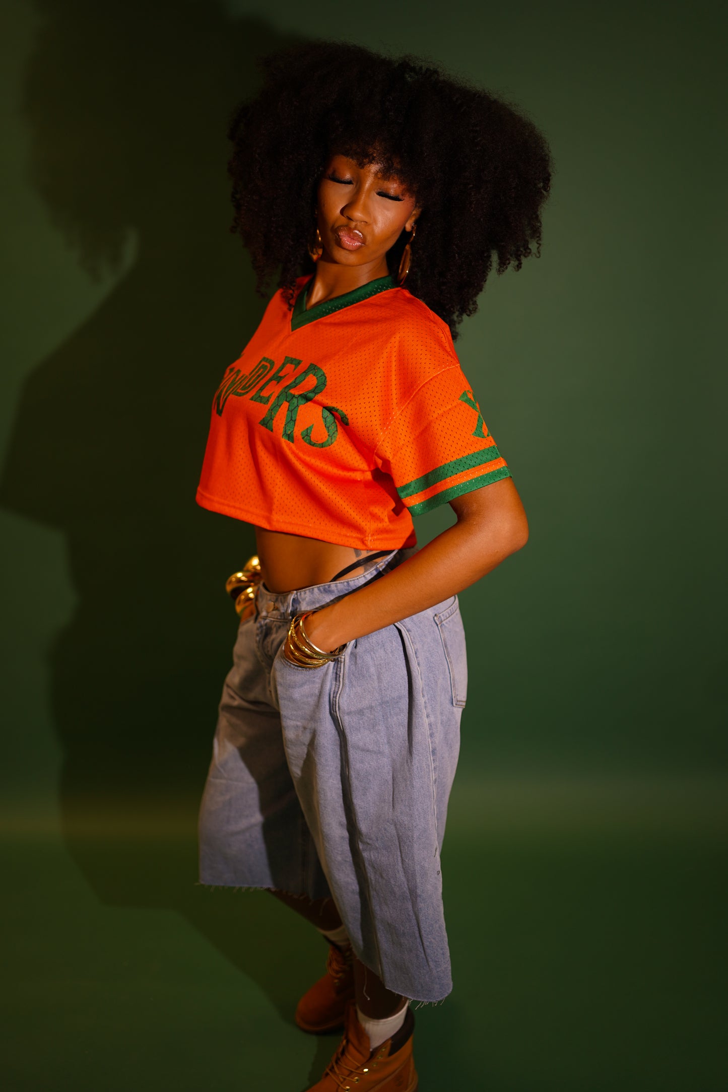FAMU I LOVE THEE CROPPED BASEBALL JERSEY