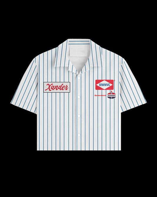 XANDERS BLUE COLLAR WHITE