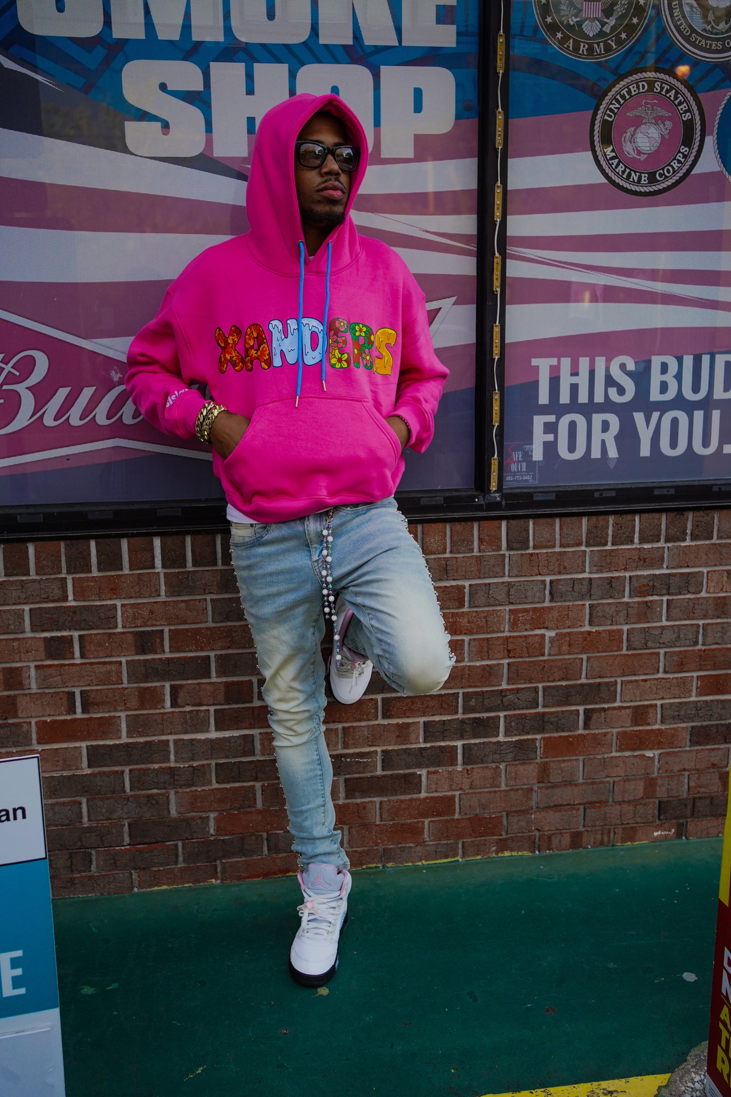 Pink Four Seasons Hoodie