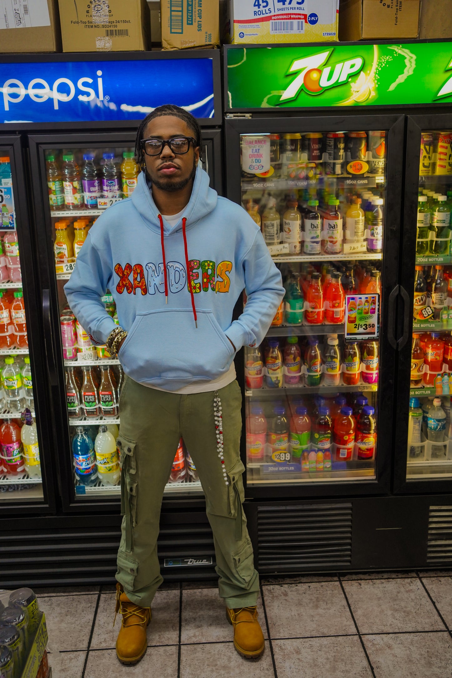 Light Blue Four Seasons Hoodie