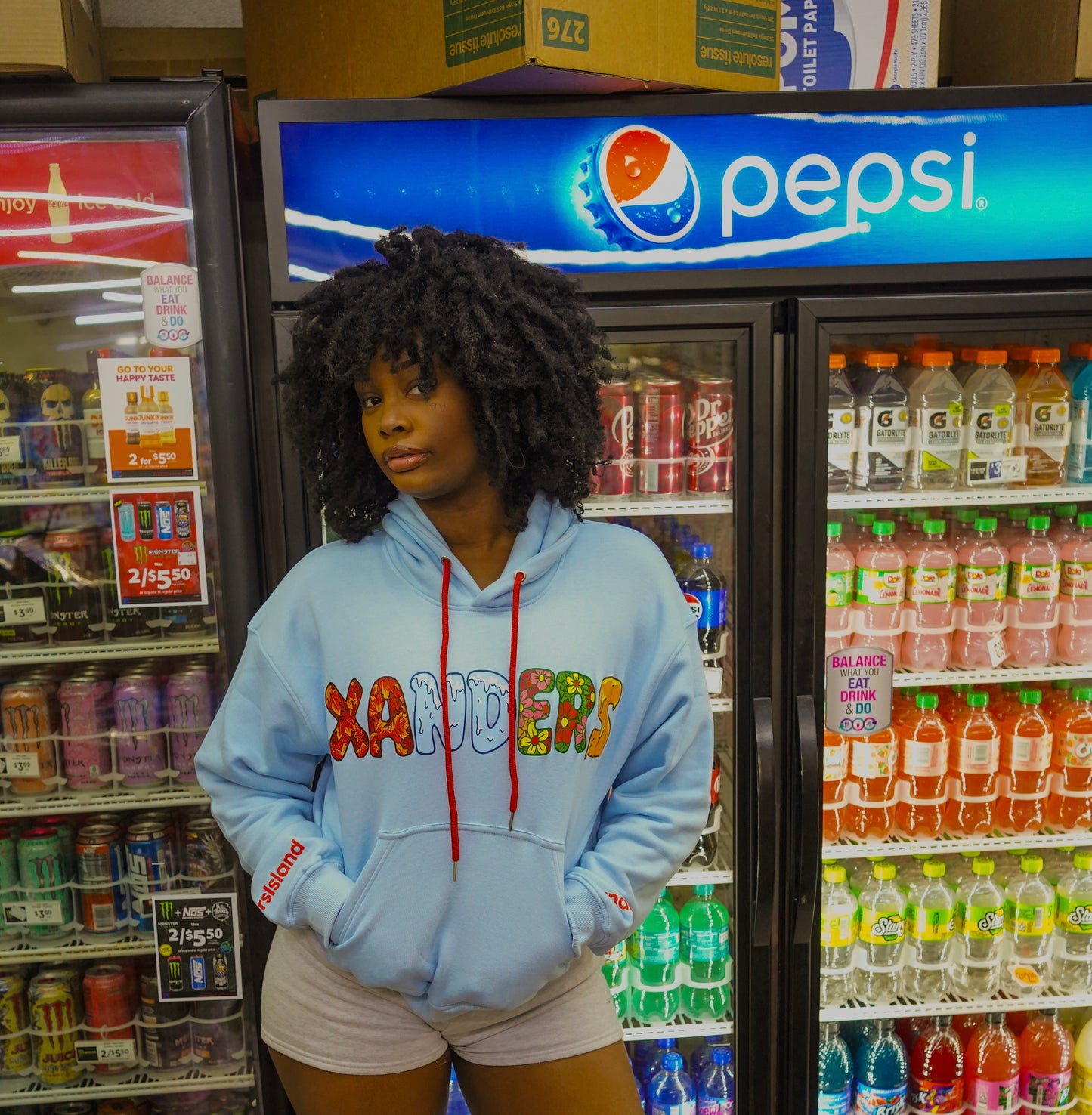 Light Blue Four Seasons Hoodie