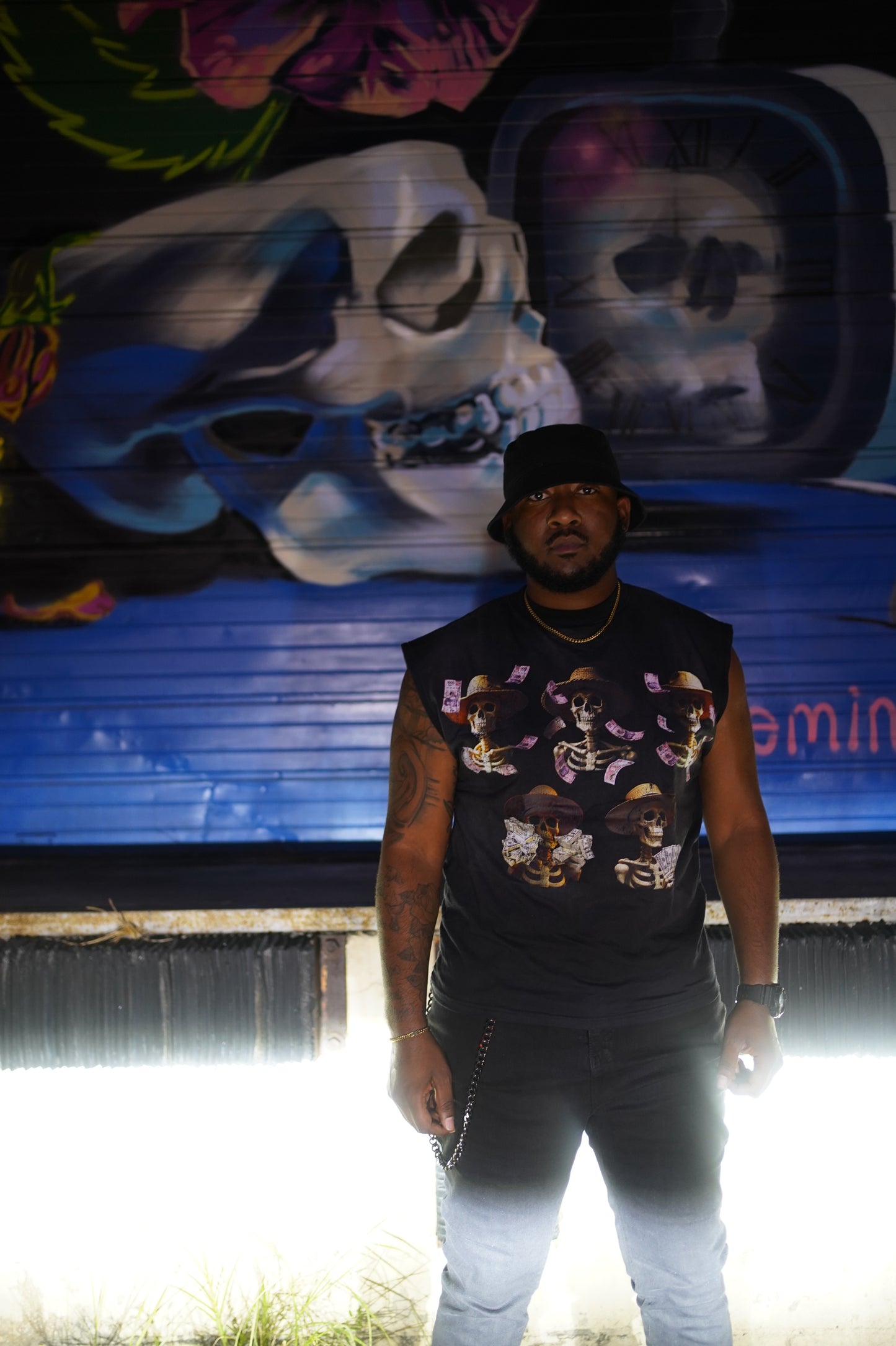 WORLD WIDE STUNNA SLEVLESS TEE