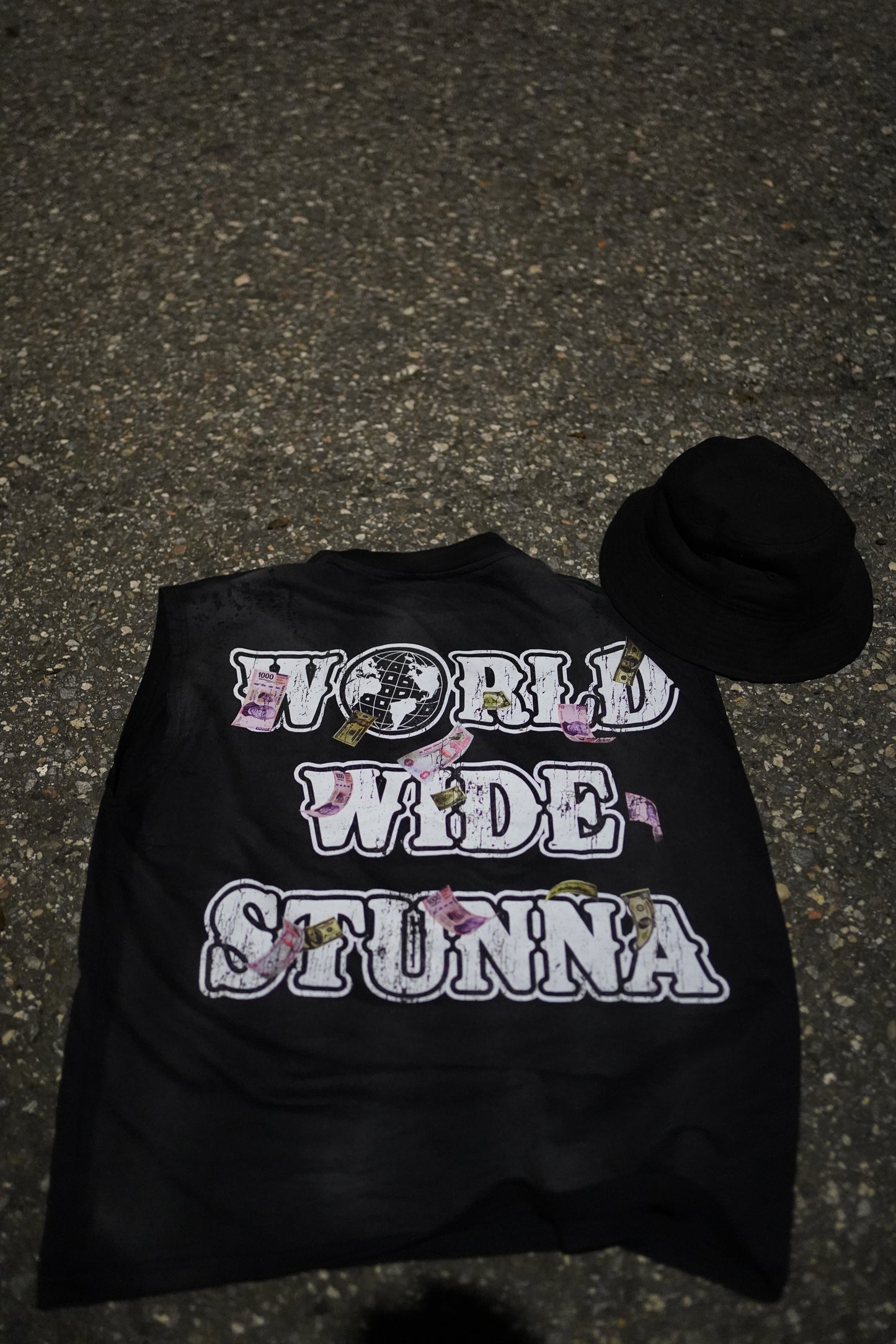 WORLD WIDE STUNNA SLEVLESS TEE