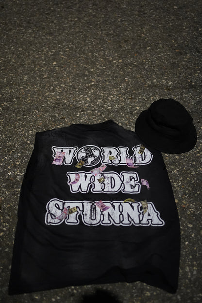 WORLD WIDE STUNNA SLEVLESS TEE