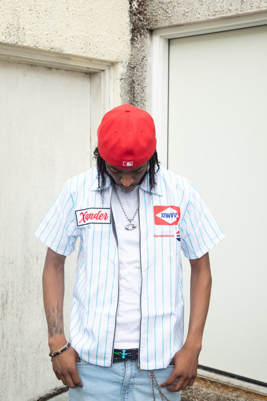 XANDERS BLUE COLLAR WHITE