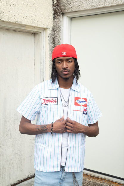 XANDERS BLUE COLLAR WHITE