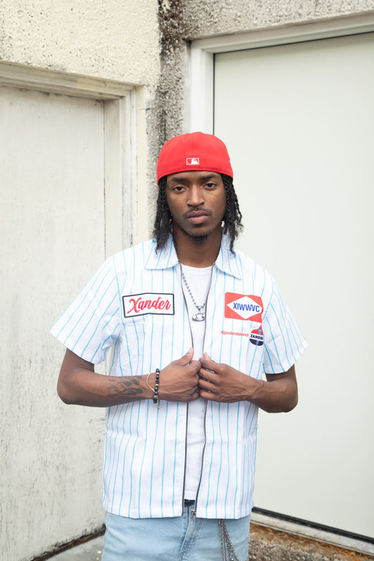XANDERS BLUE COLLAR WHITE
