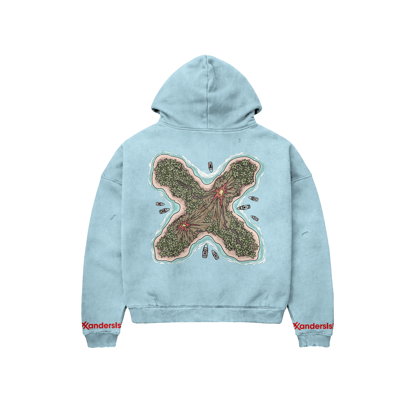 Light Blue Four Seasons Hoodie