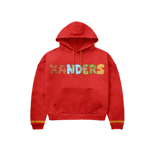 Red Four Seasons Hoodie